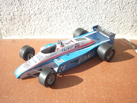 Ligier JS19, Jacques Laffite, GP Monaco, 1982