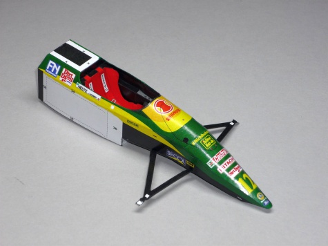 Lotus 107 - Johnny Herbert - GP Belgie 92 Lotus 107 - Johnny Herbert - GP Belgie 92