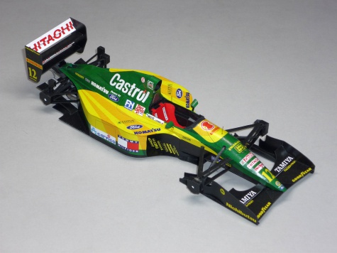 Lotus 107 - Johnny Herbert - GP Belgie 92 Lotus 107 - Johnny Herbert - GP Belgie 92