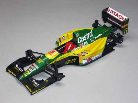 Lotus 107 - Johnny Herbert - GP Belgie 92 Lotus 107 - Johnny Herbert - GP Belgie 92