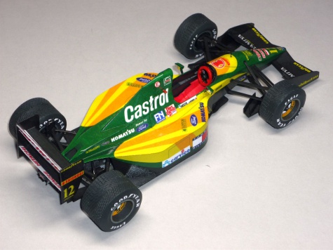 Lotus 107 - Johnny Herbert - GP Belgie 92 Lotus 107 - Johnny Herbert - GP Belgie 92