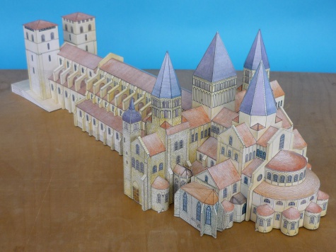 bazilika Cluny bazilika Cluny