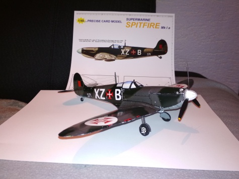 Spit Mk.Ia Portugalsko 1942 Spit Mk.Ia Portugalsko 1942