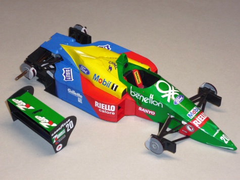 Benetton B188 - Johnny Herbert - GP San Marina 89 Benetton B188 - Johnny Herbert - GP San Marina 89