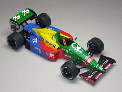 Benetton B188 - Johnny Herbert - GP San Marina 89 Benetton B188 - Johnny Herbert - GP San Marina 89