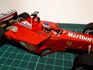 Ferrari f2000 M. Schumacher - spole�n� model