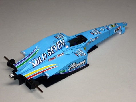 Benetton B200 - Giancarlo Fisichella - 2000 - společný model Benetton B200 - Giancarlo Fisichella - 2000 - společný model