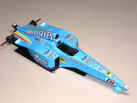Benetton B200 - Giancarlo Fisichella - 2000 - spole�n� model