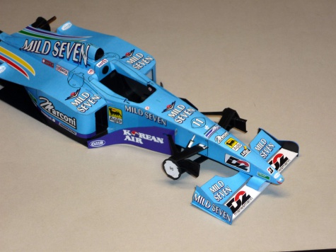 Benetton B200 - Giancarlo Fisichella - 2000 - společný model Benetton B200 - Giancarlo Fisichella - 2000 - společný model