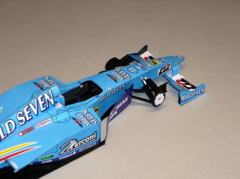 Benetton B200 - Giancarlo Fisichella - 2000 - společný model Benetton B200 - Giancarlo Fisichella - 2000 - společný model