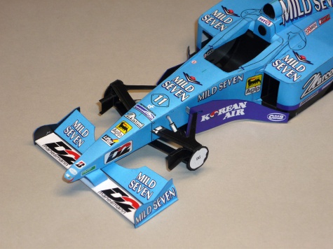 Benetton B200 - Giancarlo Fisichella - 2000 - společný model Benetton B200 - Giancarlo Fisichella - 2000 - společný model