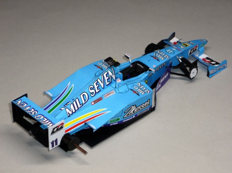 Benetton B200 - Giancarlo Fisichella - 2000 - společný model Benetton B200 - Giancarlo Fisichella - 2000 - společný model