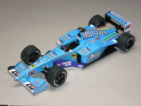Benetton B200 - Giancarlo Fisichella - 2000 - společný model Benetton B200 - Giancarlo Fisichella - 2000 - společný model