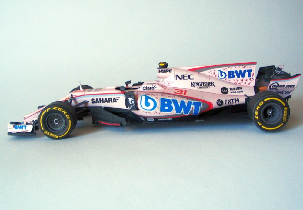 Force India VJM10 - GP Spain 2017 (Plná velikost v novém okně) Force India VJM10 - GP Spain 2017