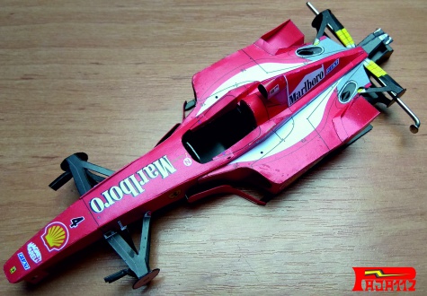 Ferrari F2000 - Rubens Barrichello - spole�n� model