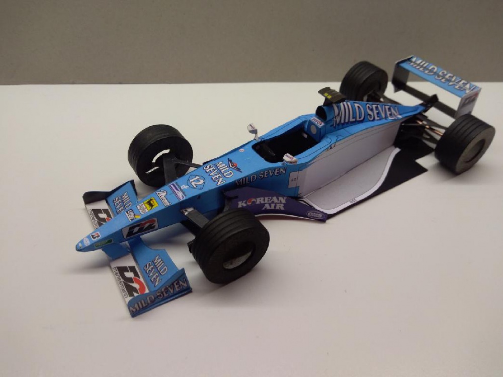 Benetton B200, 2000, A. Wurz (Plná velikost v novém okně) Benetton B200, 2000, A. Wurz