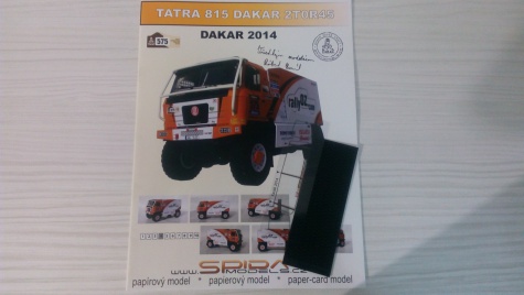 Tatra 815 2TOR45 Dakar 2014 Tatra 815 2TOR45 Dakar 2014