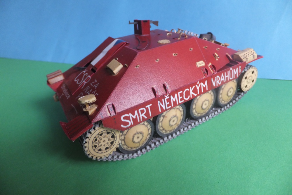 Jagdpanzer 38(t) Hetzer (Plná velikost v novém okně) Jagdpanzer 38(t) Hetzer