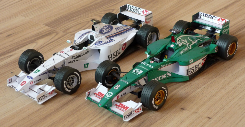 Jaguar R1 - Johnny Herbert - 2000 (Plná velikost v novém okně) Jaguar R1 - Johnny Herbert - 2000