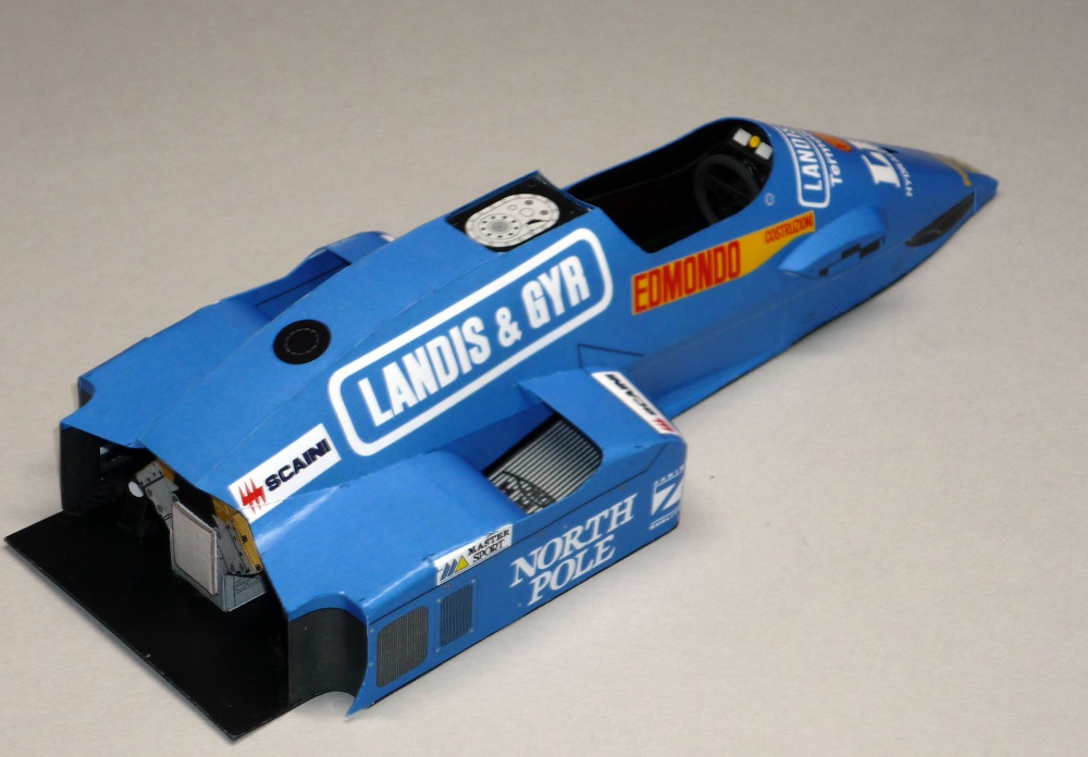Osella FA1F - Gabriele Tarquini - GP San Marina 1987