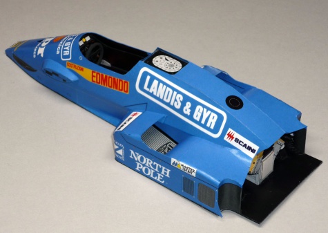 Osella FA1F - Gabriele Tarquini - GP San Marina 1987 Osella FA1F - Gabriele Tarquini - GP San Marina 1987