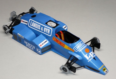 Osella FA1F - Gabriele Tarquini - GP San Marina 1987 Osella FA1F - Gabriele Tarquini - GP San Marina 1987