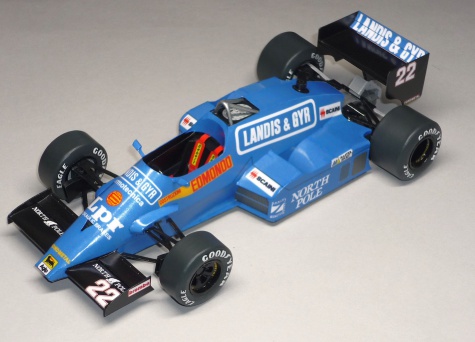 Osella FA1F - Gabriele Tarquini - GP San Marina 1987 Osella FA1F - Gabriele Tarquini - GP San Marina 1987