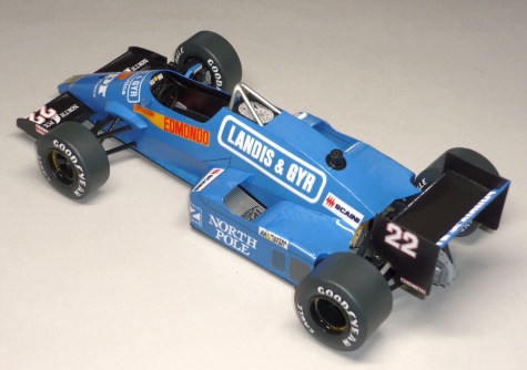 Osella FA1F - Gabriele Tarquini - GP San Marina 1987 Osella FA1F - Gabriele Tarquini - GP San Marina 1987