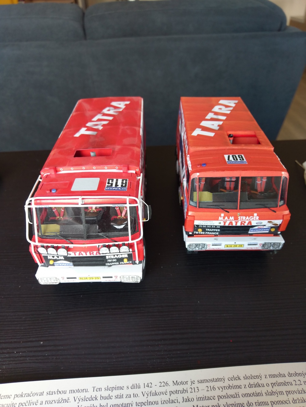 Tatra 815 VD 10 300 4x4.1 Dakar 1988 (Plná velikost v novém okně) Tatra 815 VD 10 300 4x4.1 Dakar 1988