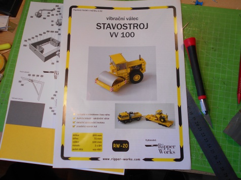 Vibrační válec Stavostroj VV 100 Vibrační válec Stavostroj VV 100