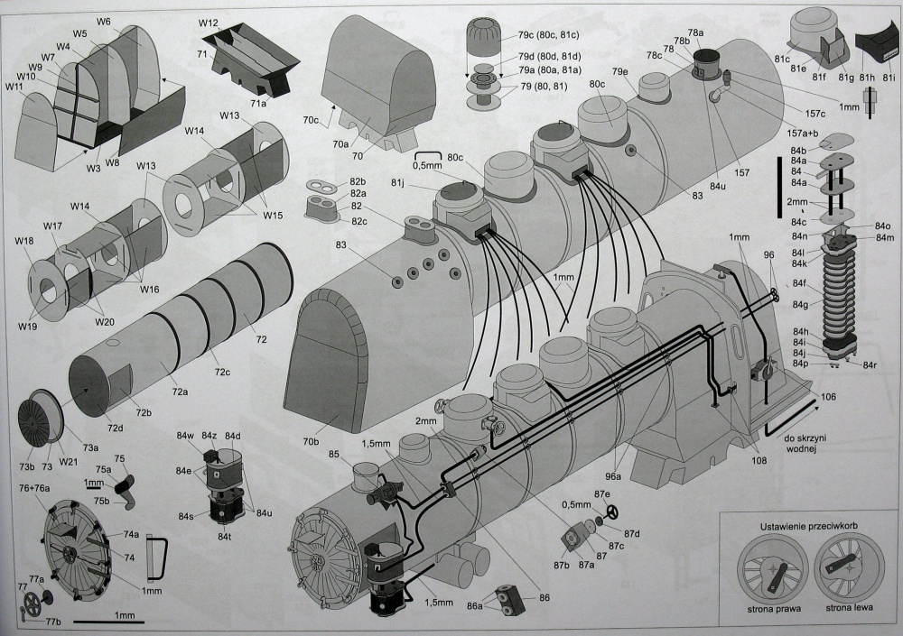 HCP 1-6-2 "Bulgar" / 1:25 / Modelik