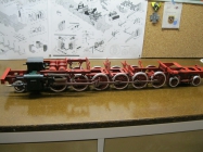 HCP 1-6-2 "Bulgar" / 1:25 / Modelik