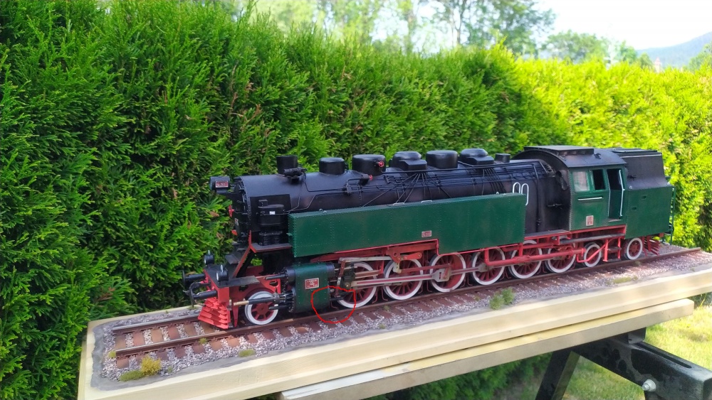 HCP 1-6-2 "Bulgar" / 1:25 / Modelik