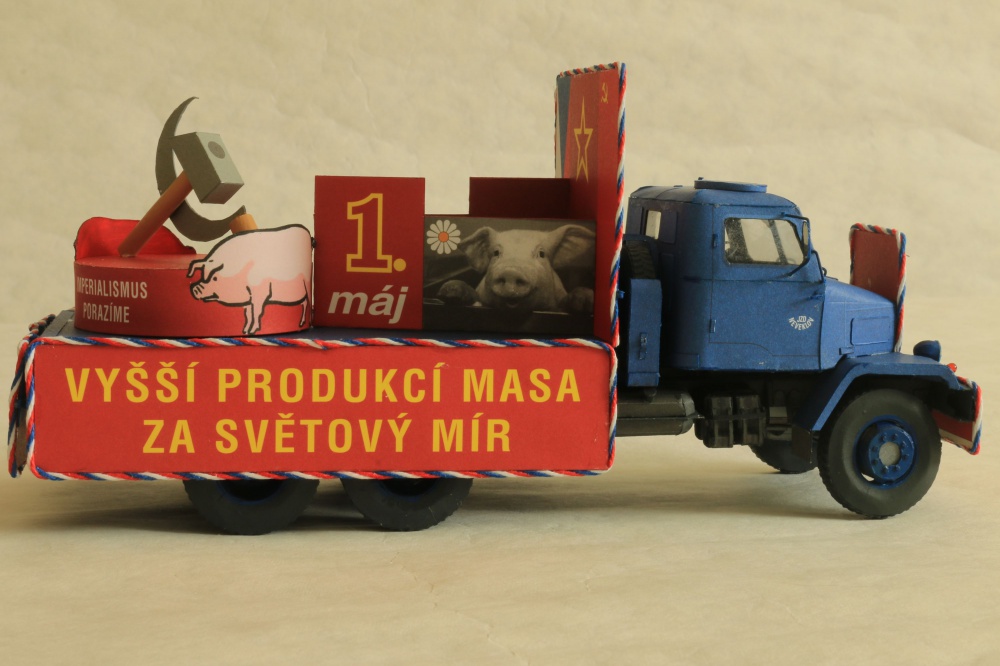 Praga V3S valník civilný (Plnďż˝ velikost v novďż˝m oknďż˝) Praga V3S valník civilný