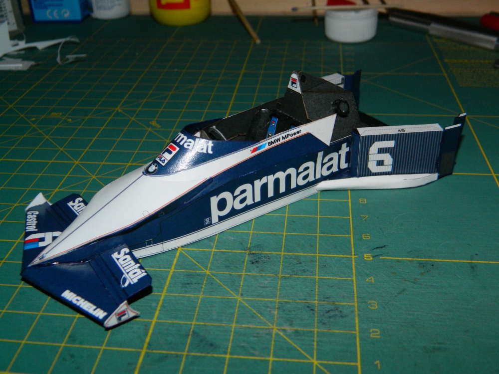 BRABHAM BT52B R.Patrese GP J.Afriky 1983 (Plná velikost v novém okně) BRABHAM BT52B R.Patrese GP J.Afriky 1983
