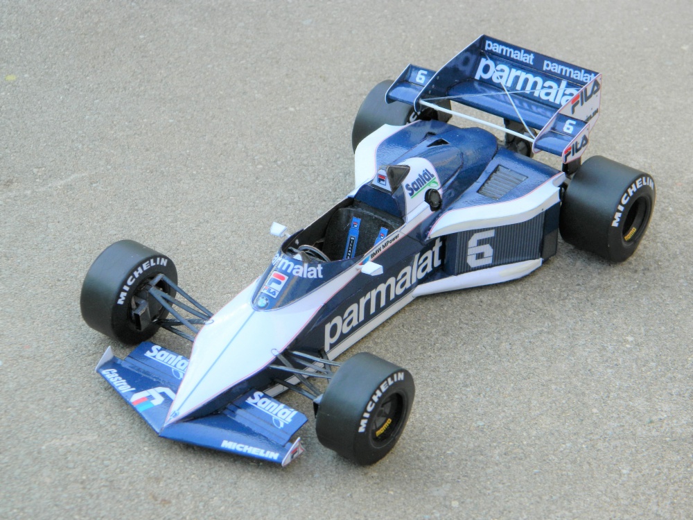 BRABHAM BT52B R.Patrese GP J.Afriky 1983 (Plná velikost v novém okně) BRABHAM BT52B R.Patrese GP J.Afriky 1983