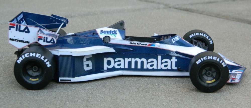 BRABHAM BT52B R.Patrese GP J.Afriky 1983 (Plná velikost v novém okně) BRABHAM BT52B R.Patrese GP J.Afriky 1983