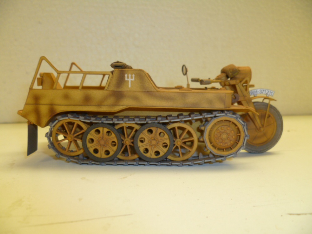 SdKfz 2 NSU Kettenkrad (Plná velikost v novém okně) SdKfz 2 NSU Kettenkrad
