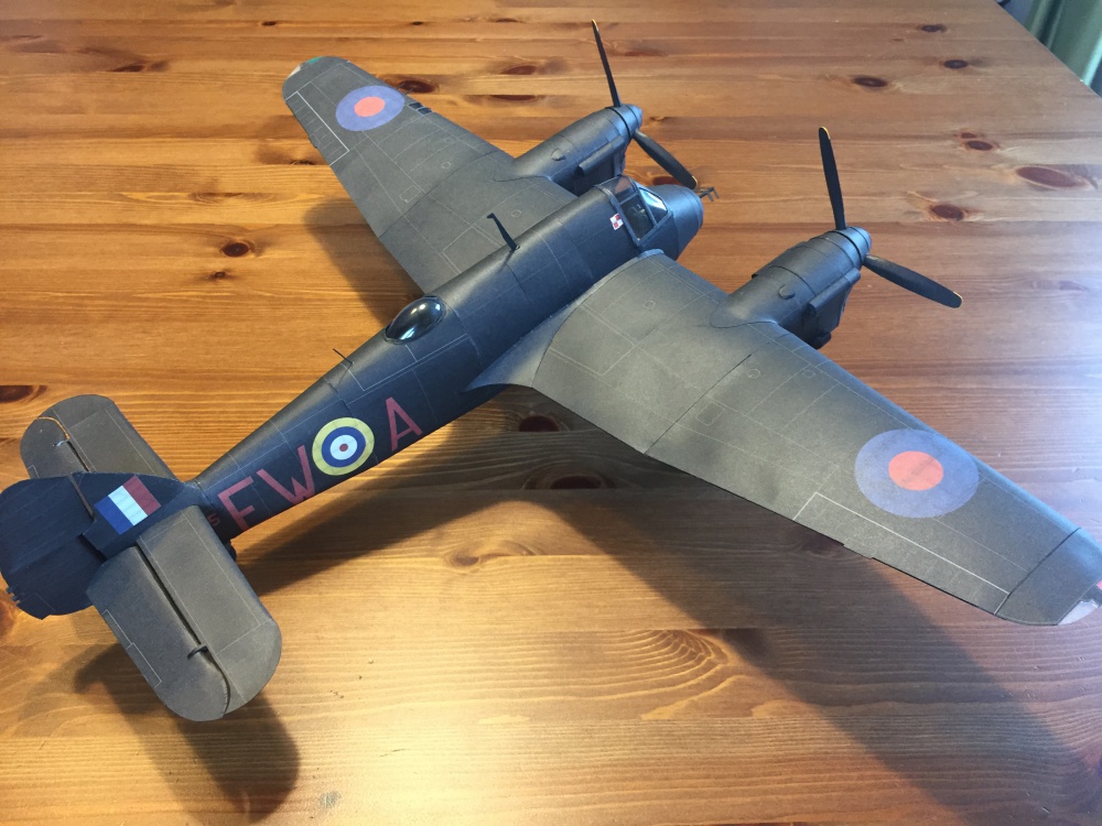 Bristol Beaufighter (Plná velikost v novém okně) Bristol Beaufighter