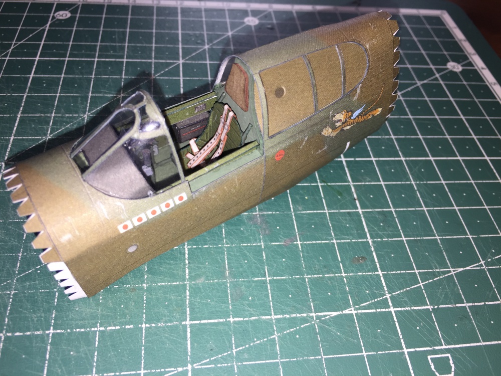 P 40 Curtiss (Plná velikost v novém okně) P 40 Curtiss