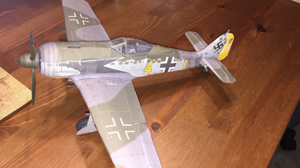 Focke Wulf 190 (Plná velikost v novém okně) Focke Wulf 190