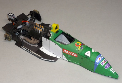 Benetton B190 - Alessandro Nannini - 1990 Benetton B190 - Alessandro Nannini - 1990