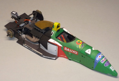 Benetton B190 - Alessandro Nannini - 1990 Benetton B190 - Alessandro Nannini - 1990