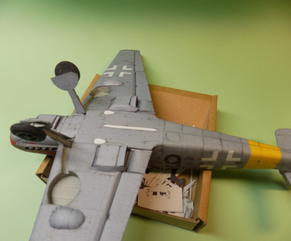 Messerschmit Bf109T-2 (Plná velikost v novém okně) Messerschmit Bf109T-2