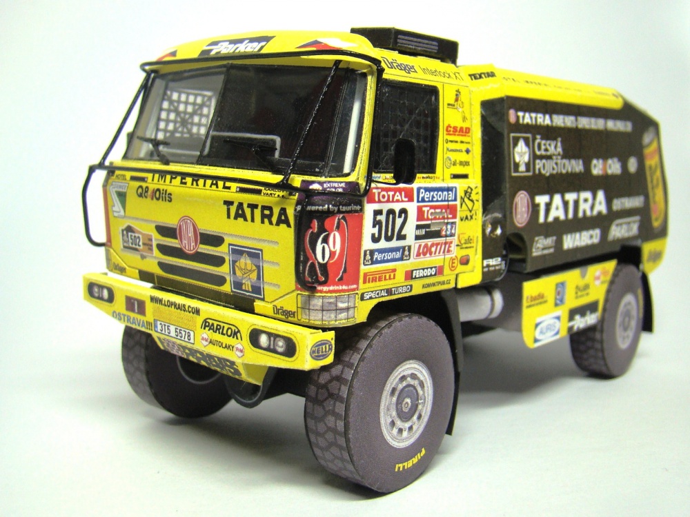 Tatra 815-2 ZOR45 Dakar 2010 (Plná velikost v novém okně) Tatra 815-2 ZOR45 Dakar 2010