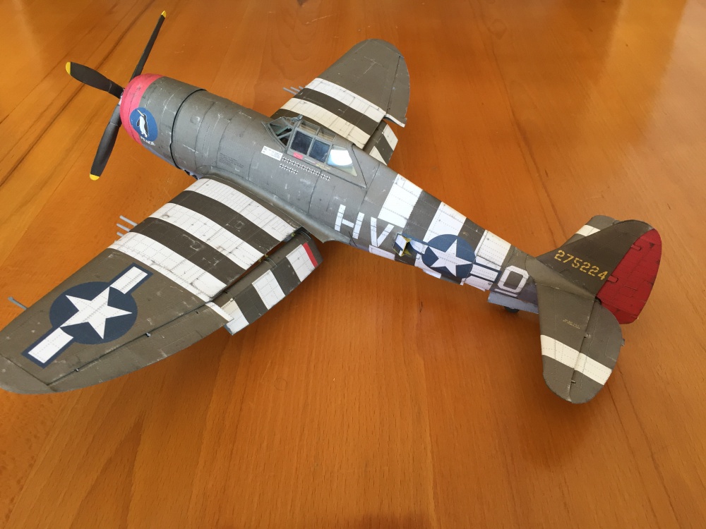 Republic P-47D-11 Thunderbolt (Plná velikost v novém okně) Republic P-47D-11 Thunderbolt