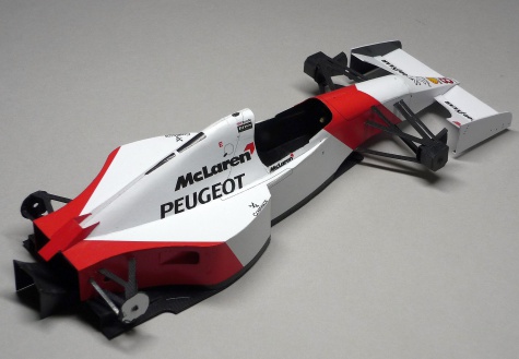 McLaren MP4/9 - Martin Brundle - GP Francie 1994 McLaren MP4/9 - Martin Brundle - GP Francie 1994