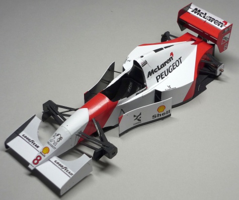 McLaren MP4/9 - Martin Brundle - GP Francie 1994 McLaren MP4/9 - Martin Brundle - GP Francie 1994