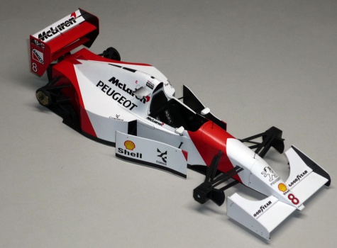 McLaren MP4/9 - Martin Brundle - GP Francie 1994 McLaren MP4/9 - Martin Brundle - GP Francie 1994