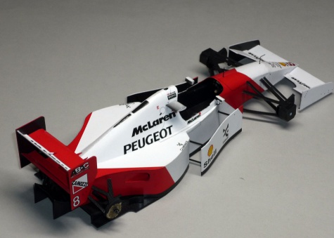 McLaren MP4/9 - Martin Brundle - GP Francie 1994 McLaren MP4/9 - Martin Brundle - GP Francie 1994